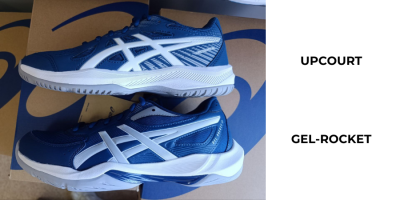 ASICS UPCOURT vs ASICS GEL ROCKET: які кросівки обрати?