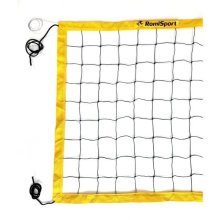 Сетка волейбольная Romi Sport "Тренировочная" капроновая, ячейка 10*10 см (Польша) SIA-S-REK9-002-ZOLTY