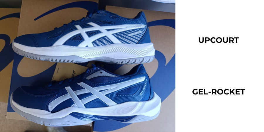 ASICS Upcourt vs ASICS GEL-Rocket