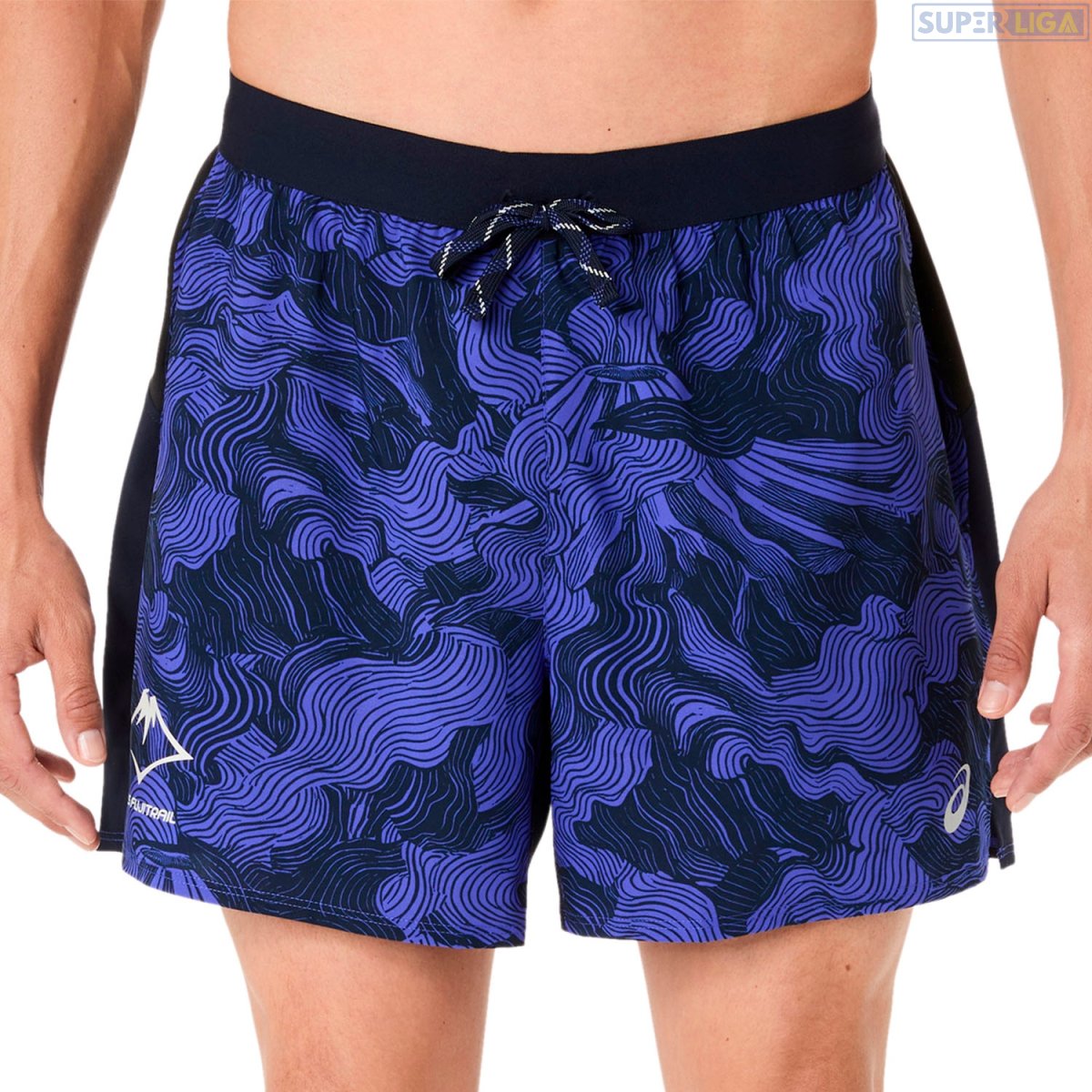 Мужские спортивные шорты для бега Asics FUJITRAIL ALL OVER PRINT