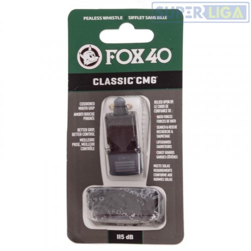 Свисток судейский пластиковый FOX40 Classic CMG 