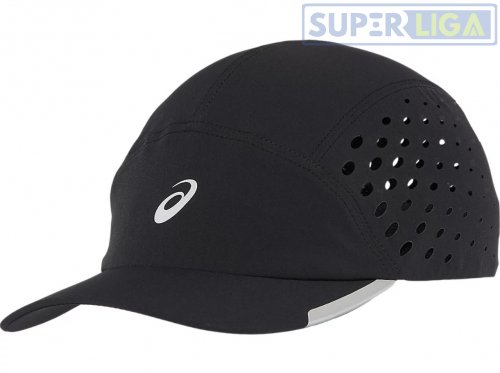Кепка / бейсболка Asics ULTRA LIGHTWEIGHT RUNNING CAP черный (3013A974-001) AW2024