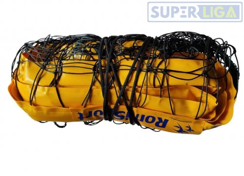Сітка волейбольна Romi Sport "Basic 2,7 мм.жовтий (PE) (Польша) Sia000096