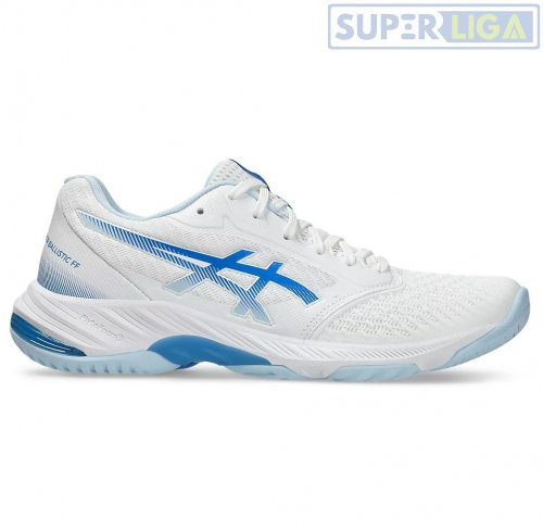 Женские волейбольные кроссовки Asics Netburner Ballistic FF 3 голубой (1052A069-111) SS2025ep