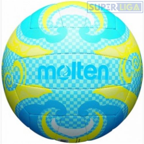 М'яч для пляжного волейболу MOLTEN Beach Volleyball V5B1502-C №5зелений