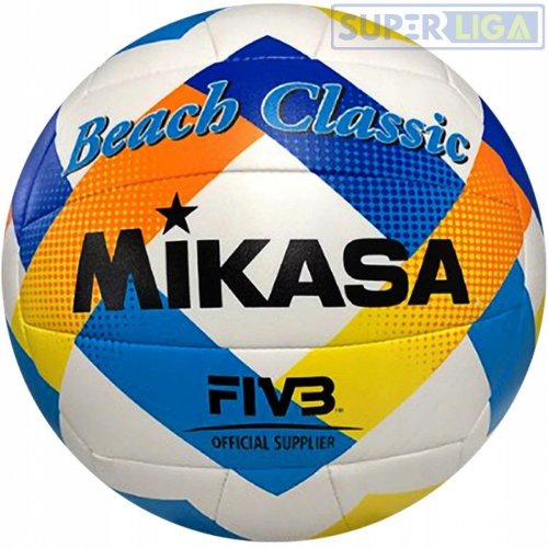 М'яч для пляжного волейболу Mikasa Beach Classic BV543C-VXA-Yжовтий
