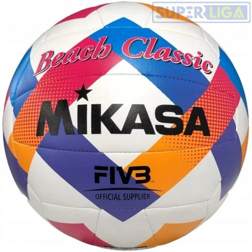 М'яч для пляжного волейболу Mikasa Beach Classic BV543C-VXA-Oжовтий