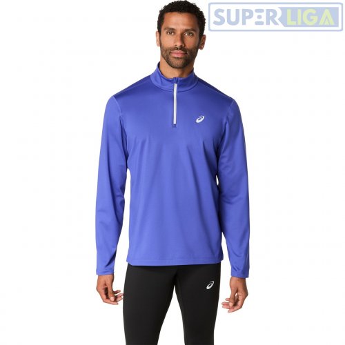 Лонгслив ASICS CORE LS 1/2 ZIP WINTER TOP синий (2011D369-400) AW2026d