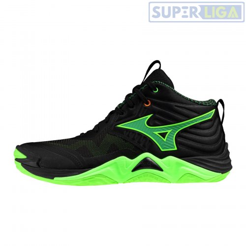 Волейбольні кросівки Mizuno Wave Momentum Elite MID чорний (V1GA2517-49) SS2026