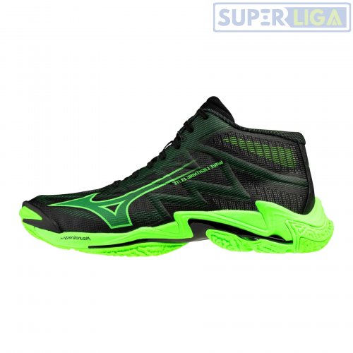 Волейбольні кросівки Mizuno Wave Lightning ELITE MID чорний (V1GA2605-49) SS2026