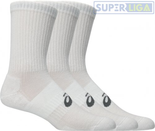 Спортивные носки ASICS 3 PACK CREW SOCK белый (3033C298-100)