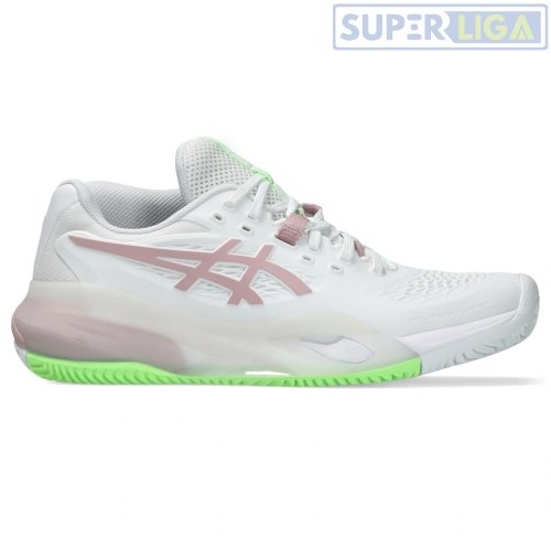 Жіночі кросівки для тенісу Asics GEL-RESOLUTION X CLAY білий (1042A277-104) SS2026