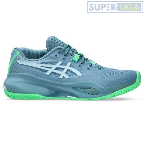 Кроссовки для тенниса Asics GEL-RESOLUTION X PADEL зеленый (1041A492-403) SS2026
