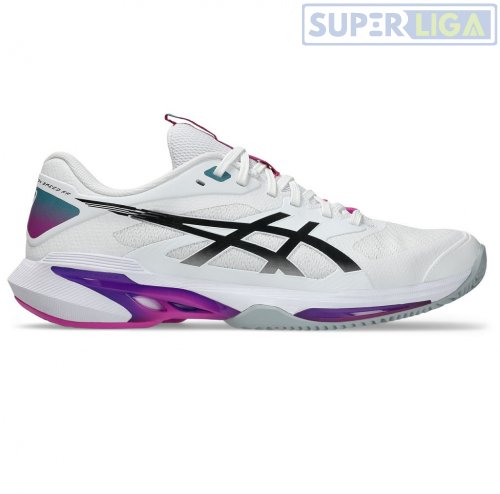 Мужские кроссовки для тенниса Asics SOLUTION SPEED FF 4 CLAY белый (1041A533-101) SS2026