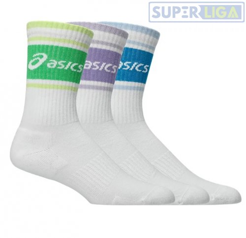 Шкарпетки спортивні ASICS LOGO CREW SOCK білий (3033C295-300)