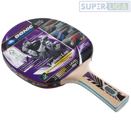 Ракетка для настільного тенісу Donic Legends 800 FSC MT-754425жовтий 