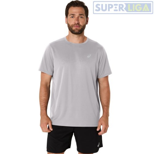 Мужская футболка для бега Asics CORE SS TOP серый (2011D221-021) AW2026
