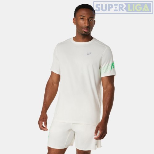 Мужская футболка для бега ASICS ICON SS TOP белый (2011D458-100) AW2026