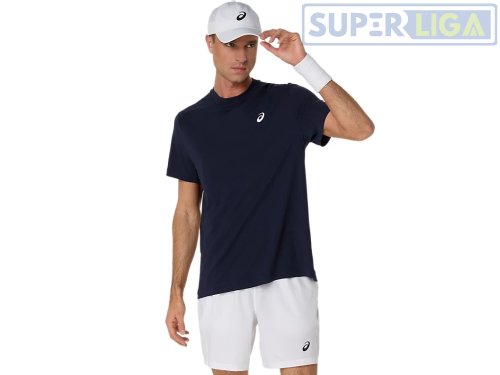 Мужская футболка ASICS COURT SS TOP синий (2041A339-400) AW2026