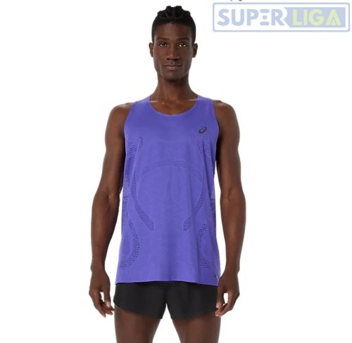 Чоловіча майка для бігу Asics METARUN SINGLET фіолетовий (2011D508-400) AW2026