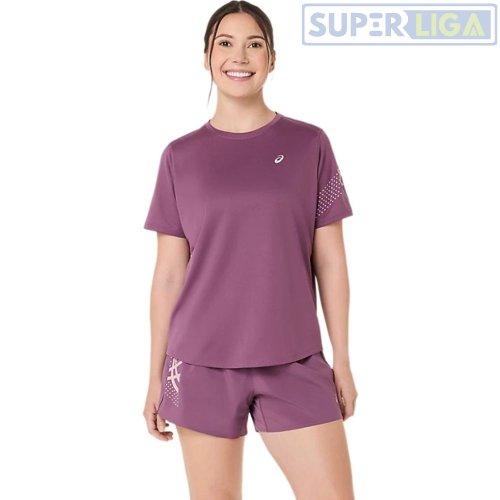 Жіноча футболка ASICS ICON SS TOP бордовий (2012D363-500) AW2026