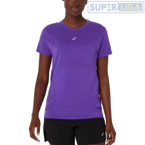 Жіноча футболка ASICS ROAD SEAMLESS SS TOP блакитний (2012D292-500) AW2026