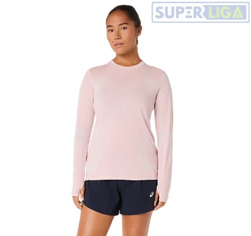 Лонгслів ASICS ROAD SEAMLESS LS TOP рожевий (2012D290-700) AW2026