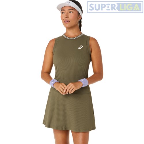 Платье ASICS GAME DRESS зеленый (2042A444-300) AW2026