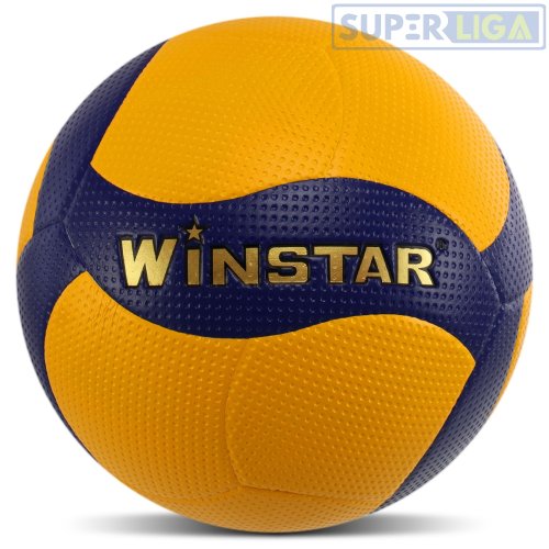 Волейбольный мяч WINSTAR VB-00032 №5 PU клееныйжелтый