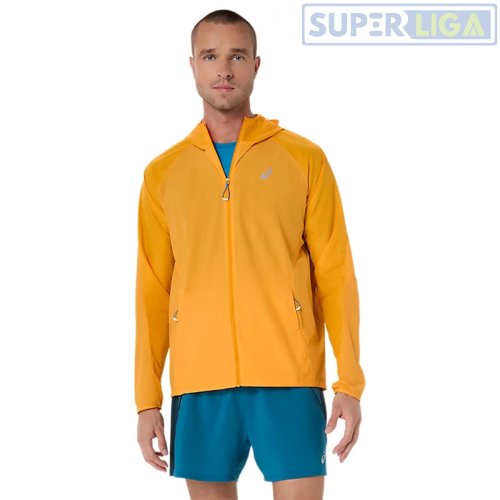 Куртка для бега Asics ROAD PACKABLE JACKET желтый (2011D084-800) AW2026