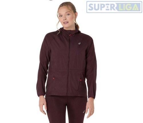 Куртка для бега Asics ROAD PACKABLE JACKET бордовый (2012D076-600) AW2026