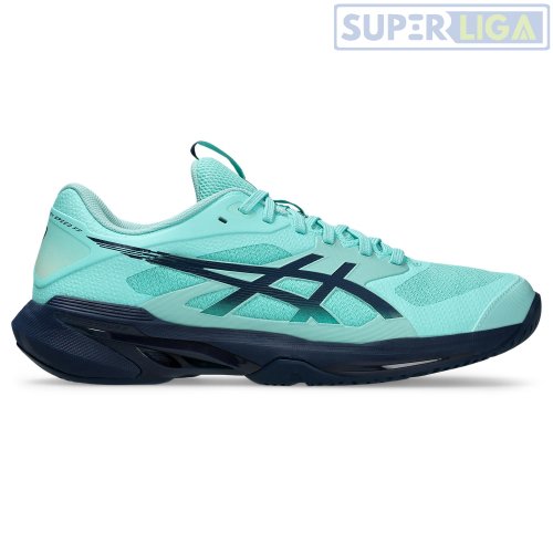 Мужские кроссовки для тенниса Asics SOLUTION SPEED FF 4 зеленый (1041A532-401) SS2026