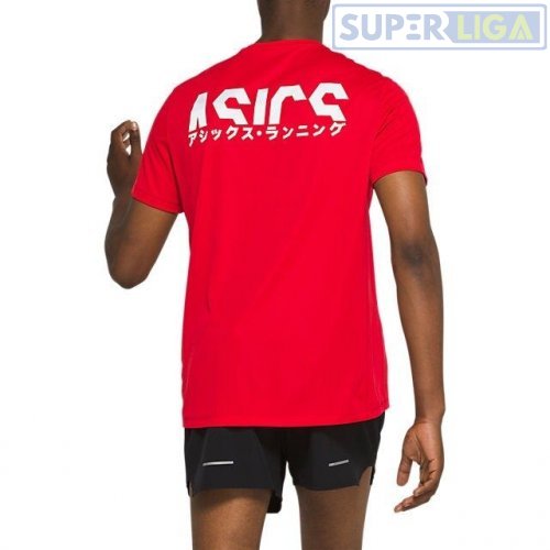 Мужская футболка для бега Asics Katakana SS Top (2011A813-600)