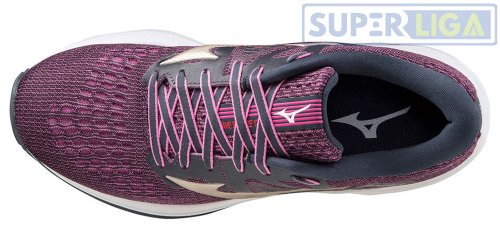 Женские кроссовки для бега Mizuno Wave Inspire 17 бордовый (J1GD2144-42) SS21