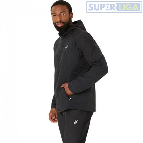 Куртка для бега Asics ROAD PACKABLE JACKET черный (2011D084-001) AW2025