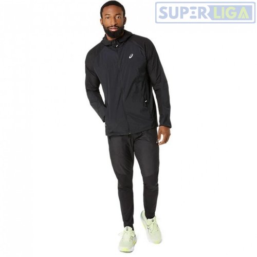 Куртка для бега Asics ROAD PACKABLE JACKET черный (2011D084-001) AW2025