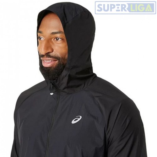 Куртка для бега Asics ROAD PACKABLE JACKET черный (2011D084-001) AW2025