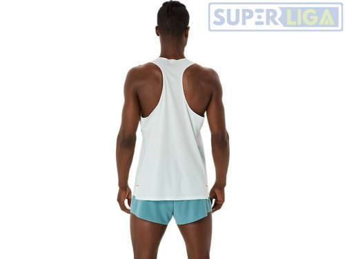 Мужская майка для бега Asics LIGHT KNIT SINGLET белый (2091A731-411) AW2025