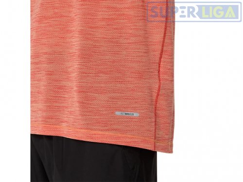 Чоловіча футболка для бігу ASICS ROAD SS TOP рожевий (2011C992-700) AW2025