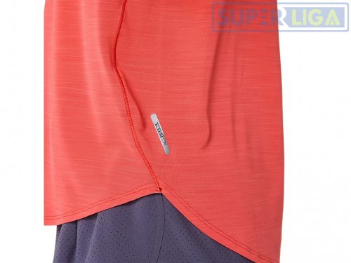 Женская футболка ASICS ROAD SS TOP красный (2012C969-700) SS2025