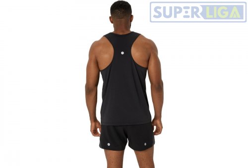 Мужская майка для бега Asics ROAD ALL OVER PRINT SINGLET черный (2011D091-001) AW2025