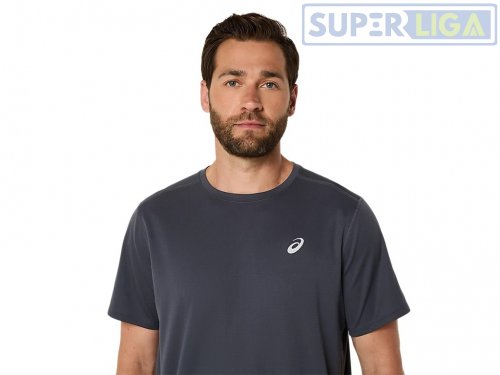 Чоловіча футболка для бігу Asics CORE SS TOP сірий (2011D221-020) AW2025