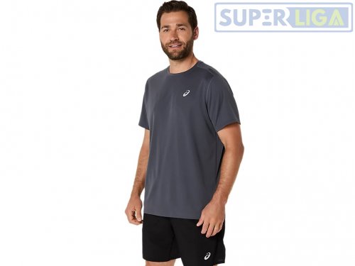 Чоловіча футболка для бігу Asics CORE SS TOP сірий (2011D221-020) AW2025