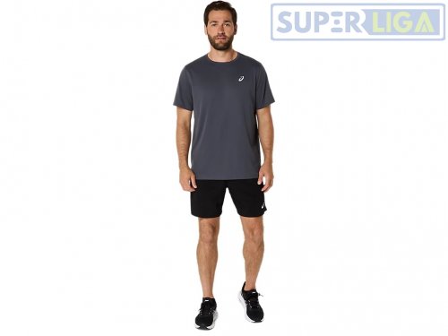 Чоловіча футболка для бігу Asics CORE SS TOP сірий (2011D221-020) AW2025