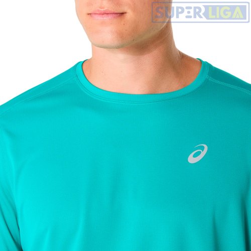 Мужская футболка для бега ASICS ICON SS TOP бирюзовый (2011D239-401) AW2025