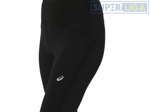 Женские тайтсы для бега Asics ROAD HIGH WAIST CAPRI TIGHT черный (2012D006-001) AW2025