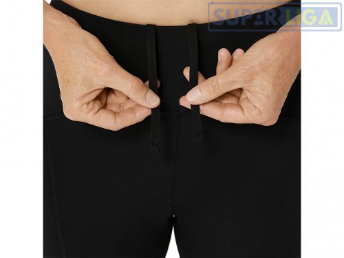 Женские тайтсы для бега Asics ROAD HIGH WAIST CAPRI TIGHT черный (2012D006-001) AW2025
