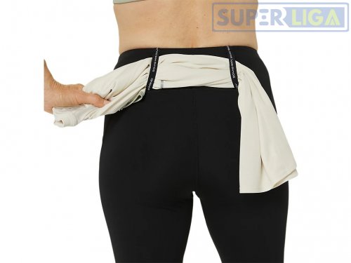 Женские тайтсы для бега Asics ROAD HIGH WAIST CAPRI TIGHT черный (2012D006-001) AW2025