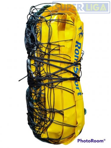 Сітка волейбольна Romi Sport "Basic 2,7 мм.жовтий (PE) (Польша) Sia000096