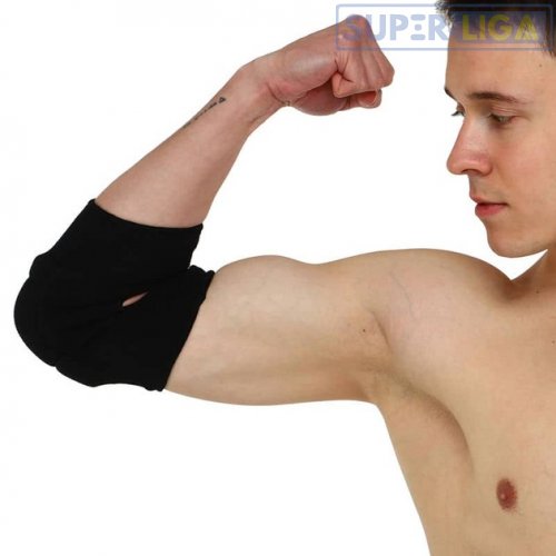 Волейбольные налокотники черный (пара) Joma ELBOW PATCH BLOCK (400176.100)id